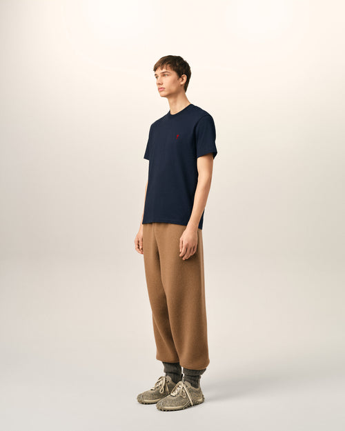 Ami de Coeur T-Shirt aus blauer Baumwolle - Herren - 6 - AMI Paris - Ami Paris