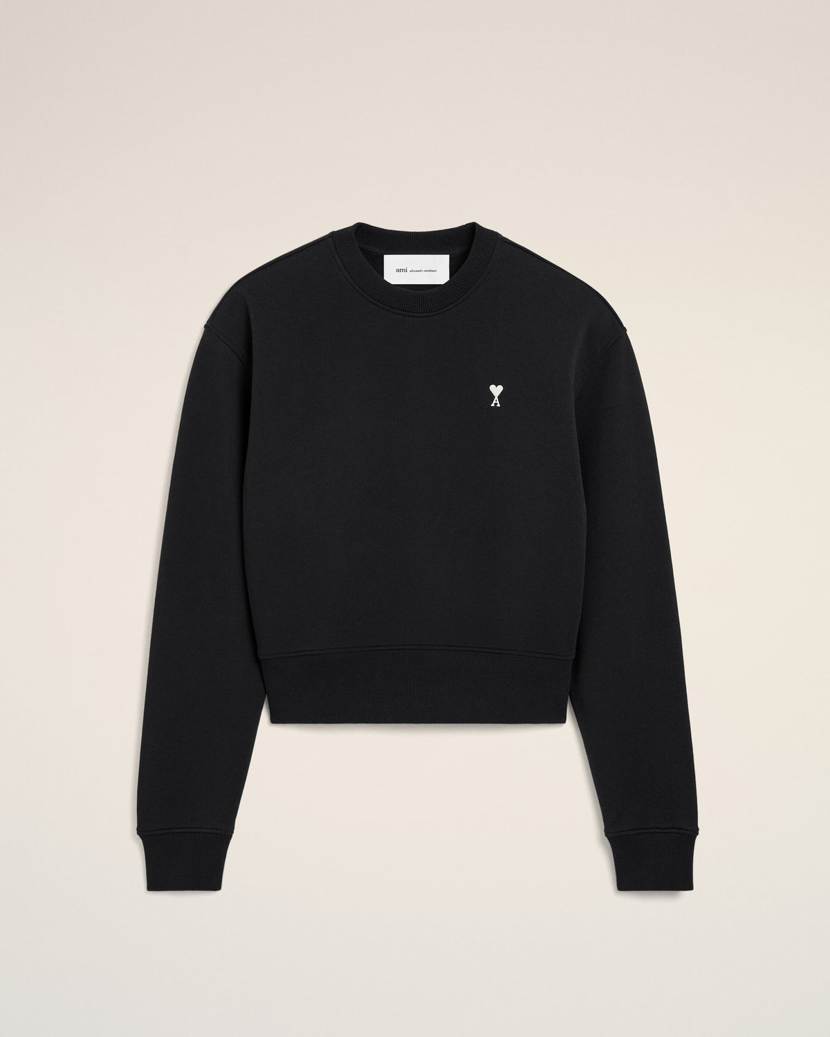 Sweatshirt noir en coton Ami de Coeur - 1