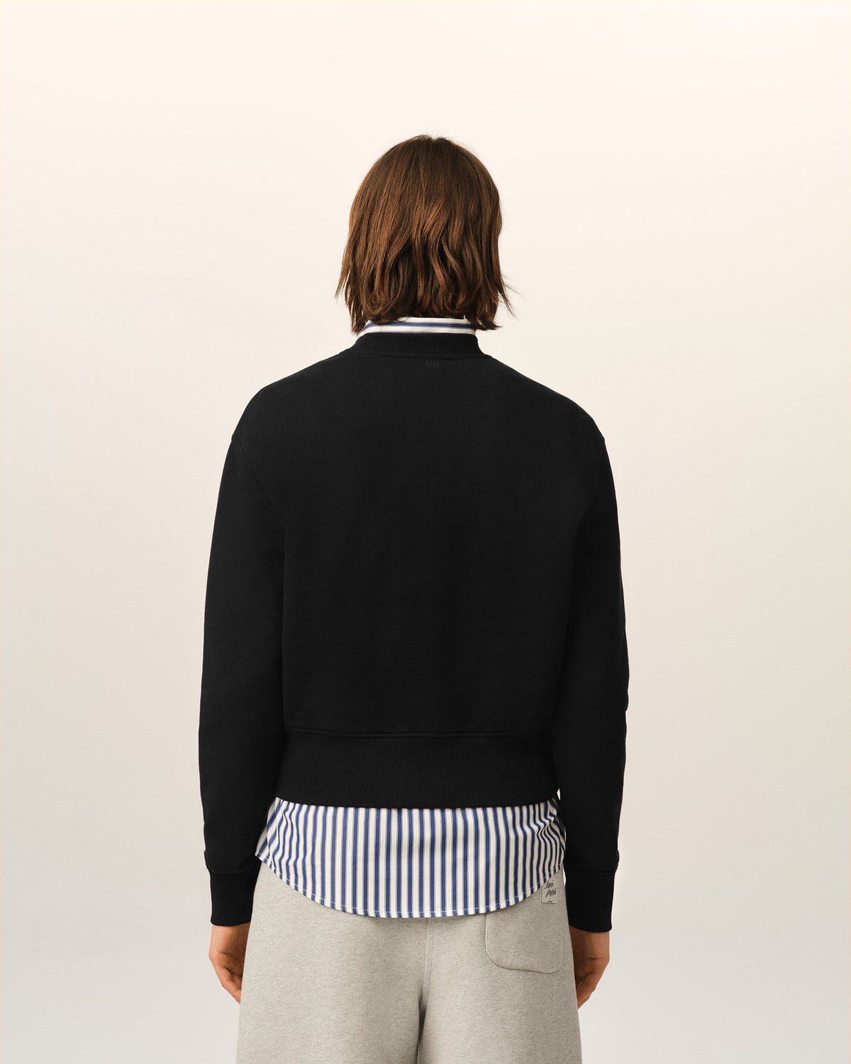 Sweatshirt noir en coton Ami de Coeur - 5
