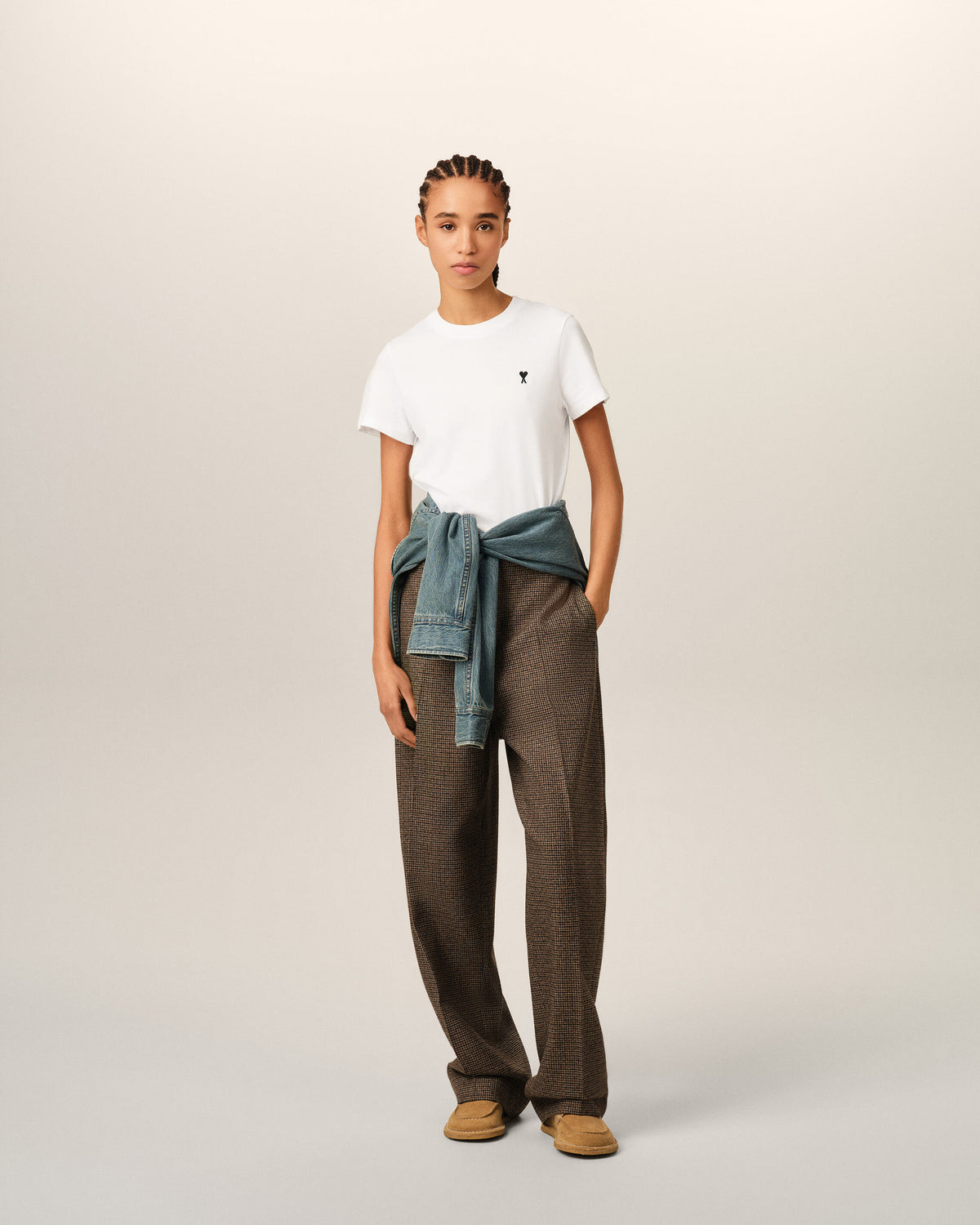 T-shirt blanc en coton Ami de Coeur - 3