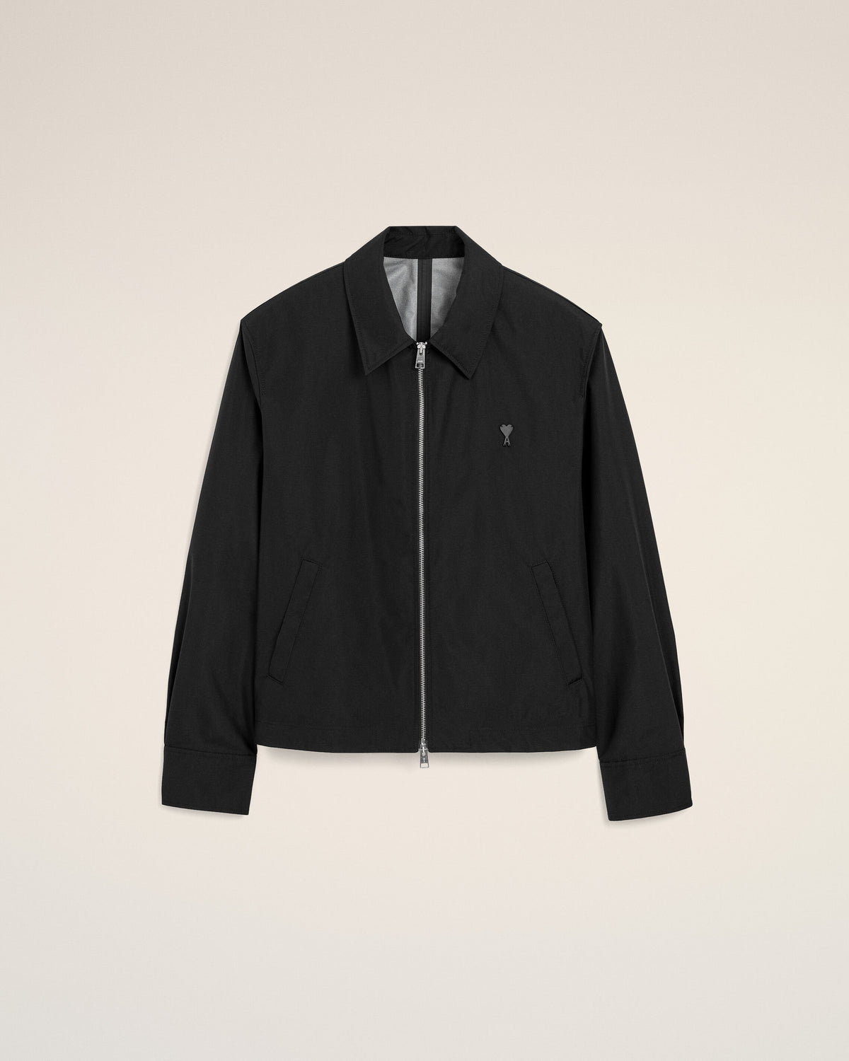 Chaqueta Ami de Cœur de nailon negro - 1
