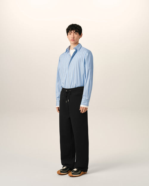 Jogging noir en coton Ami de Coeur - Homme - 6 - AMI Paris - Ami Paris