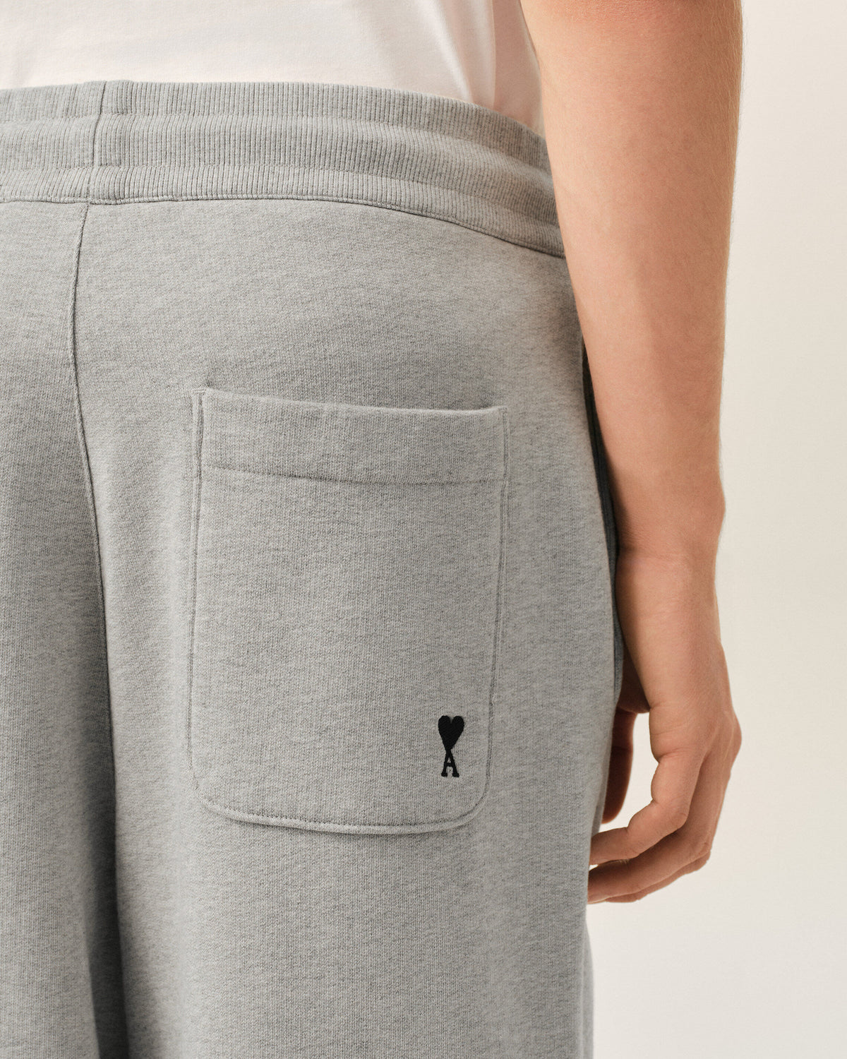 Jogging gris en coton Ami de Coeur - 5