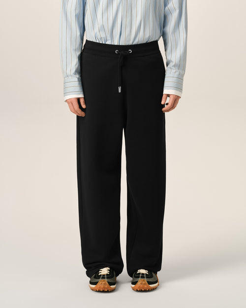 Jogging noir en coton Ami de Coeur - Homme - 3 - AMI Paris - Ami Paris