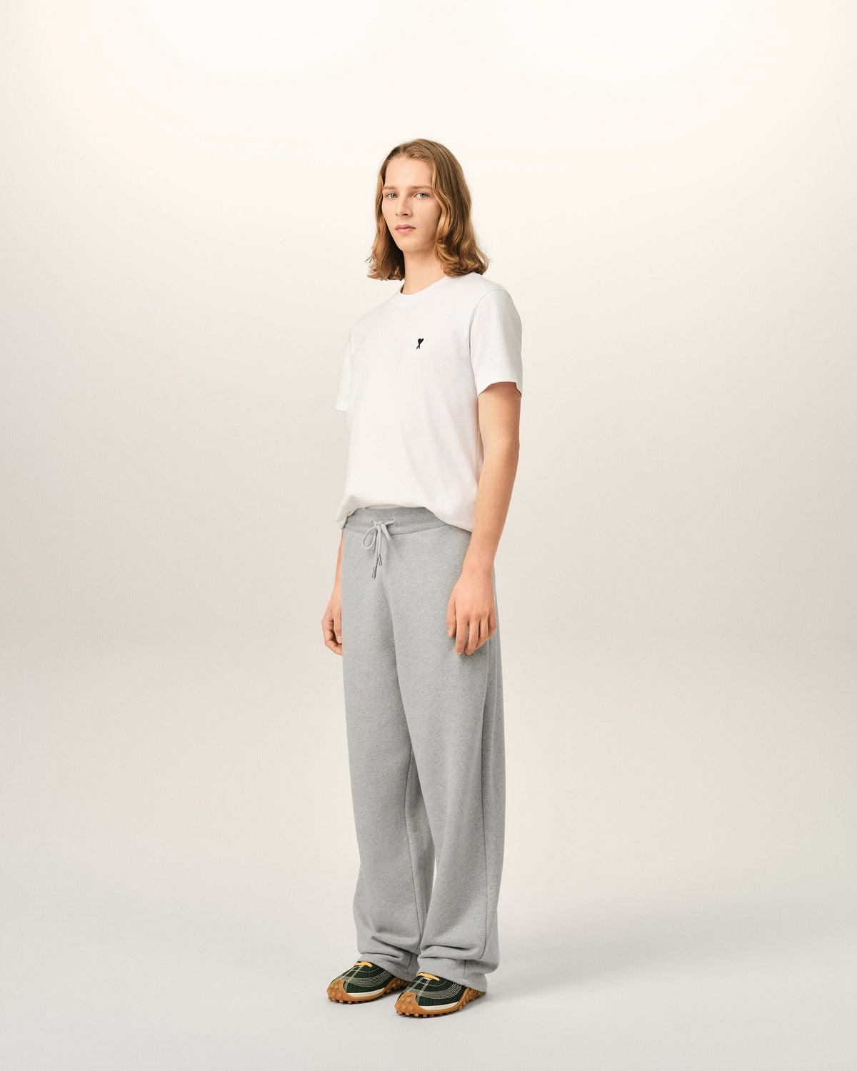 Jogging gris en coton Ami de Coeur - 6
