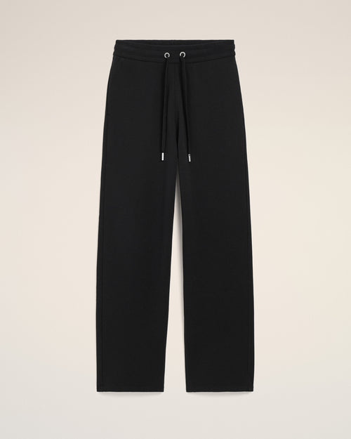 Jogging noir en coton Ami de Coeur - Femme - 7 - AMI Paris - Ami Paris