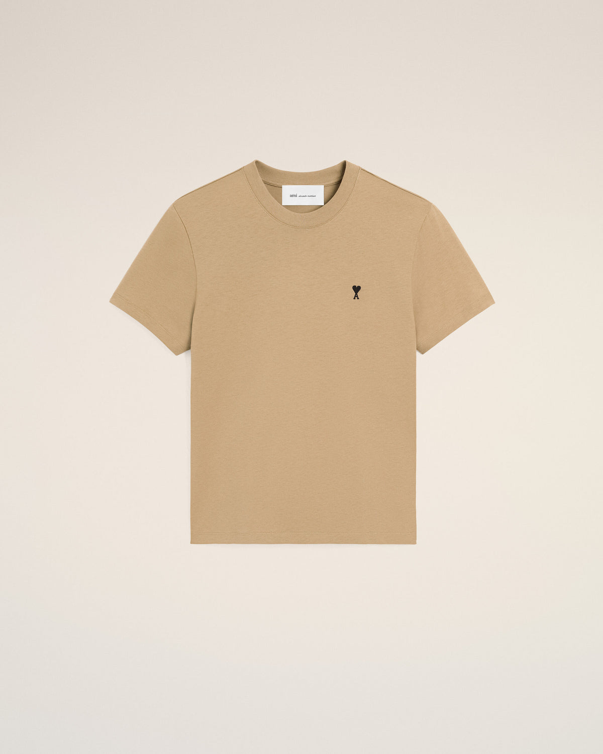 T-shirt beige en coton Ami de Coeur - 1