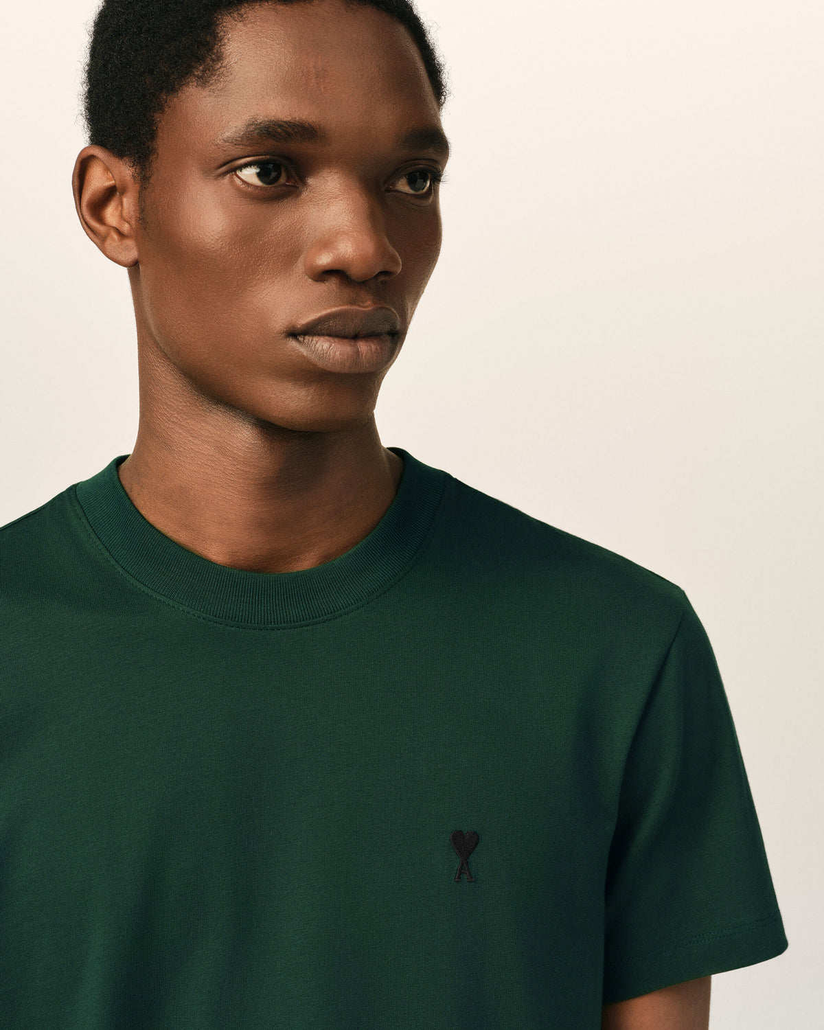 T-shirt vert en coton Ami de Coeur - 4
