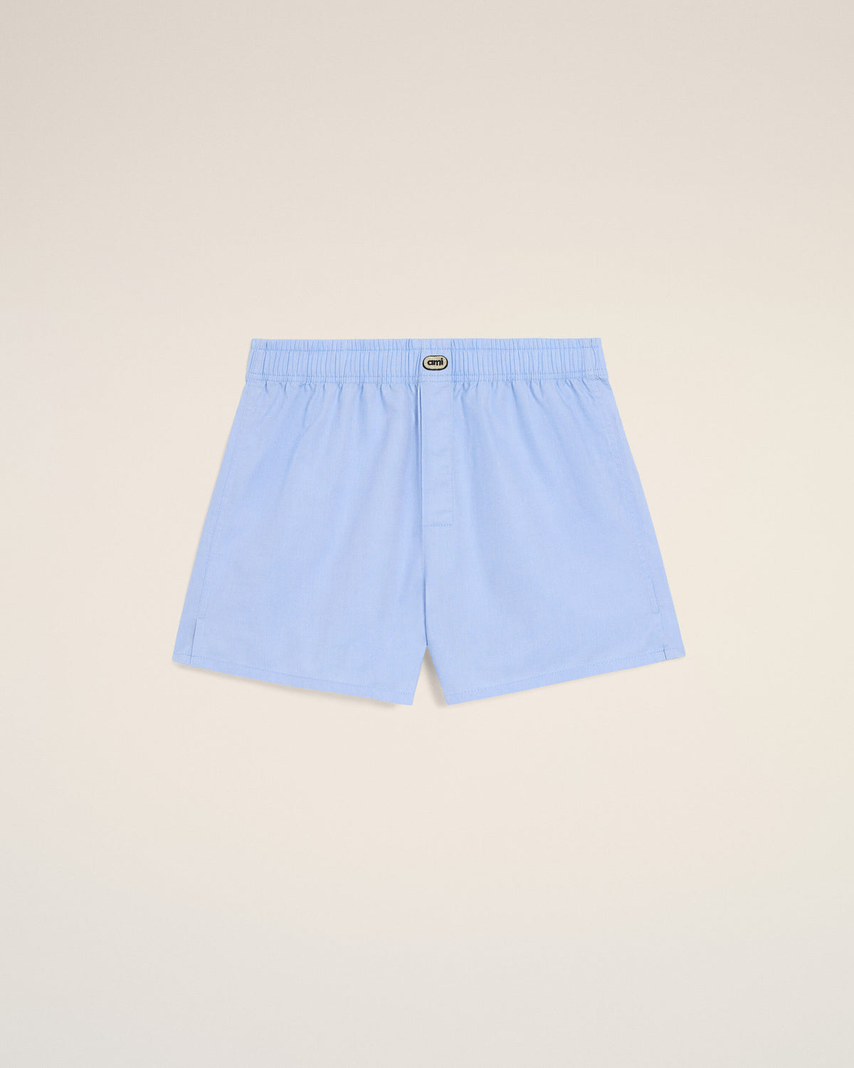 Caleçon bleu en coton patch Ami - 1