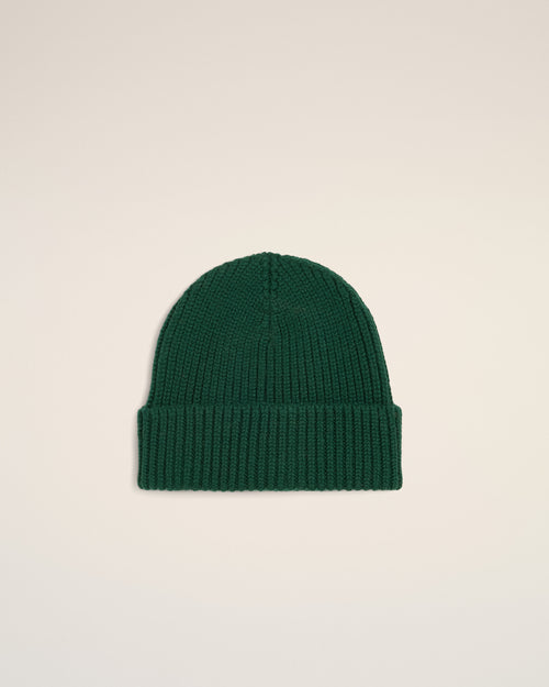 Bonnet vert en laine Ami de Coeur - Homme - 4 - AMI Paris - Ami Paris