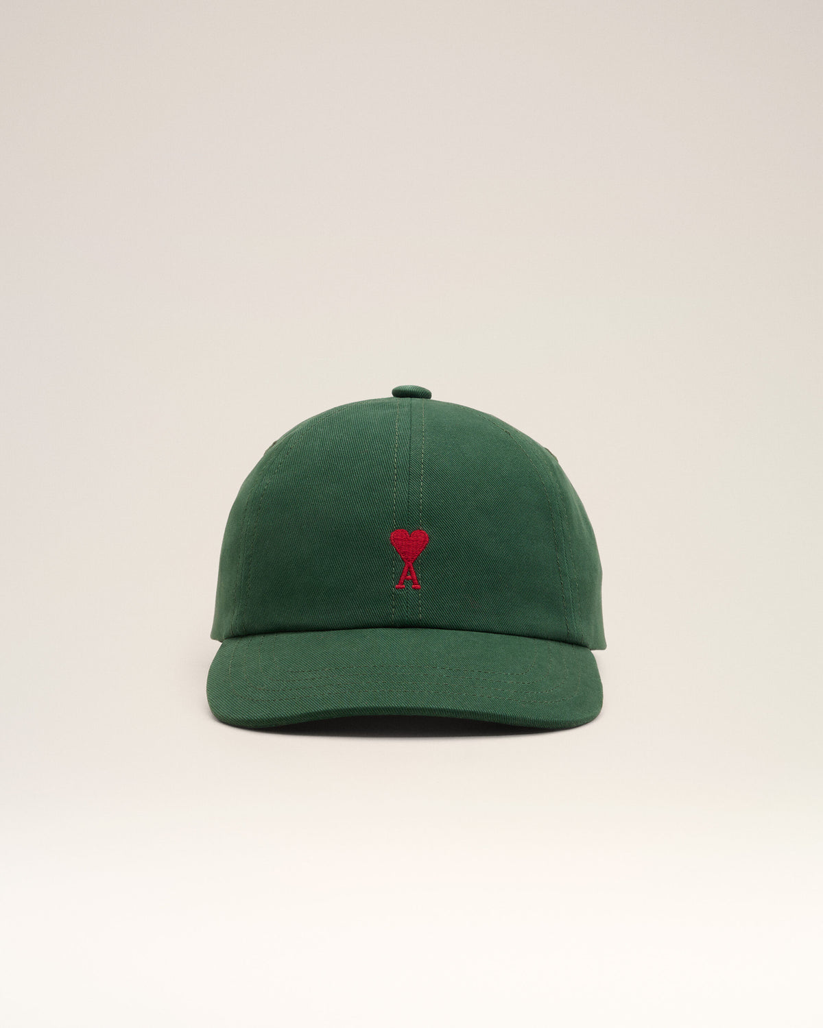 Green cotton cap with Ami de Coeur - 8