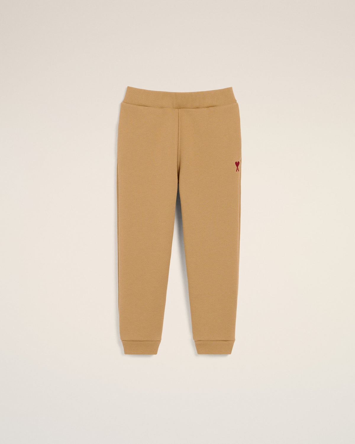 Pantalón deportivo Ami de Cœur de algodón marrón - 1
