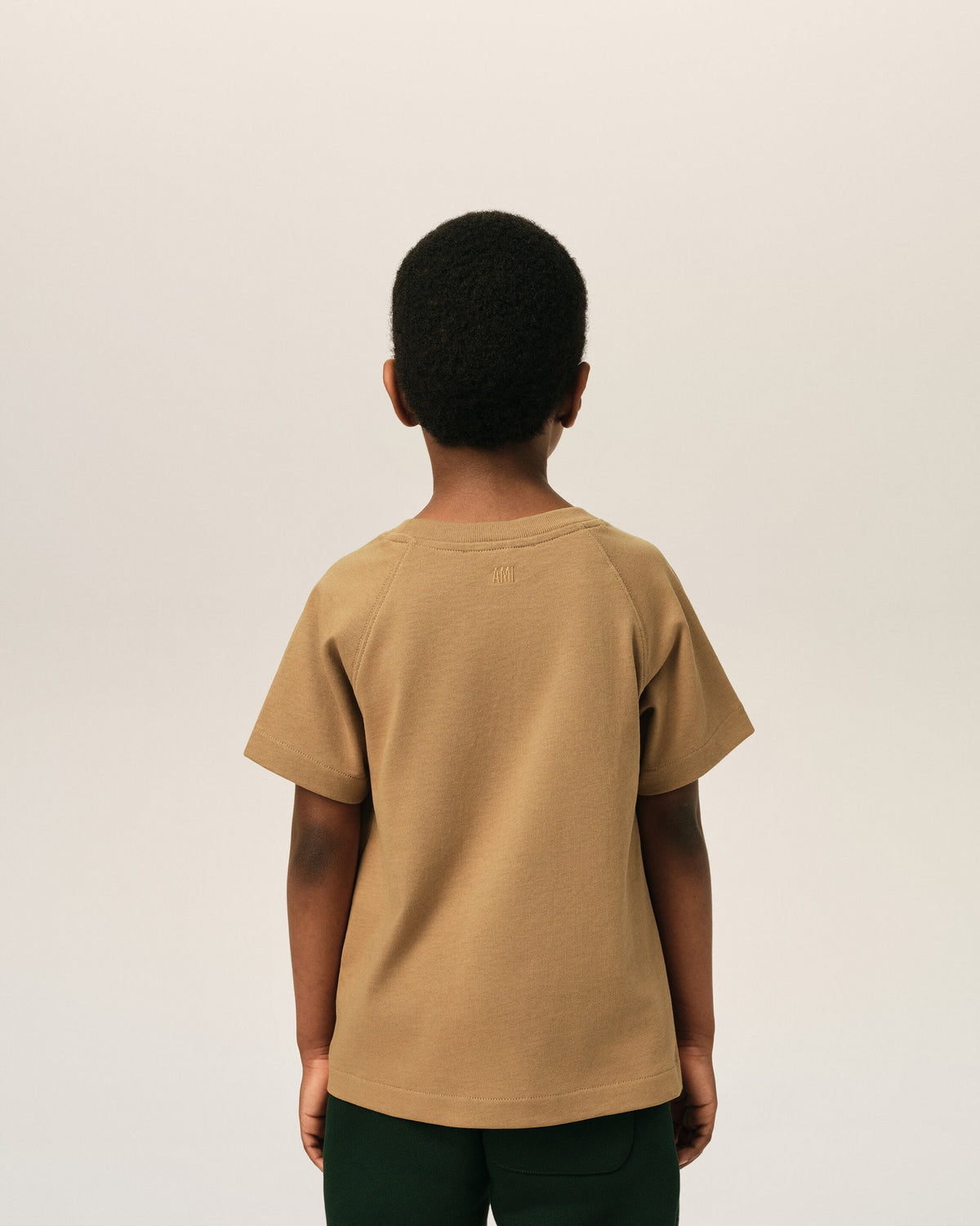 T-shirt Ami de Coeur in cotone marrone - 4