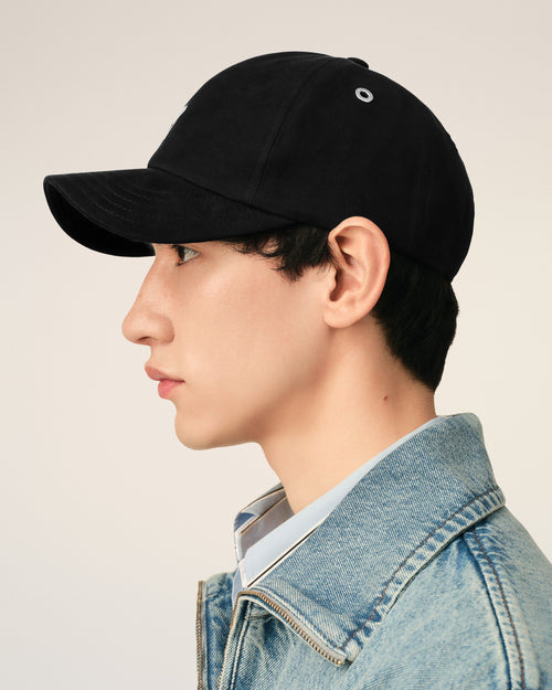 Casquette noire en coton Ami de Coeur - Homme - 5 - AMI Paris - Ami Paris