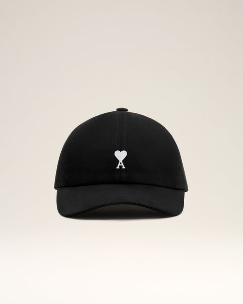 Casquette noire en coton Ami de Coeur - Femme - 10 - AMI Paris - Ami Paris
