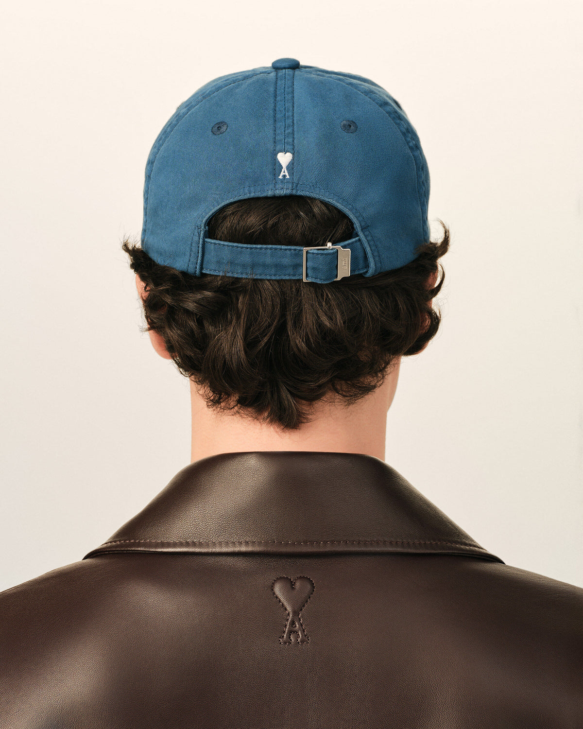 Gorra azul de algodón "Thank you for being a friend" - 6
