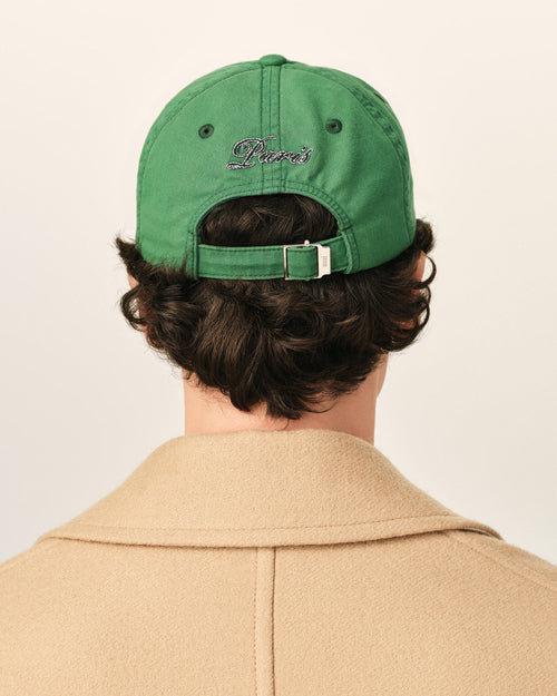 Casquette verte en coton broderie Ami Paris - Homme - 6 - AMI Paris - Ami Paris