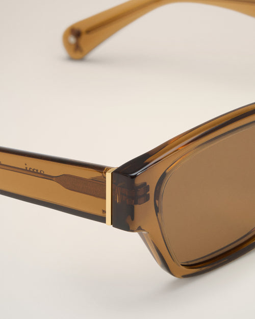 Lunettes De Soleil 75009 Marron - Femme - 9 - AMI Paris - Ami Paris