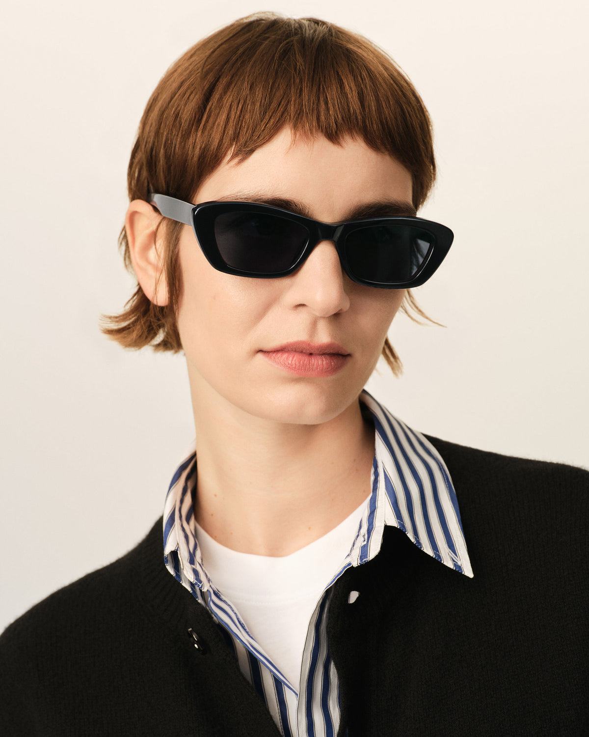 Lunettes de soleil 75020 noires - 7