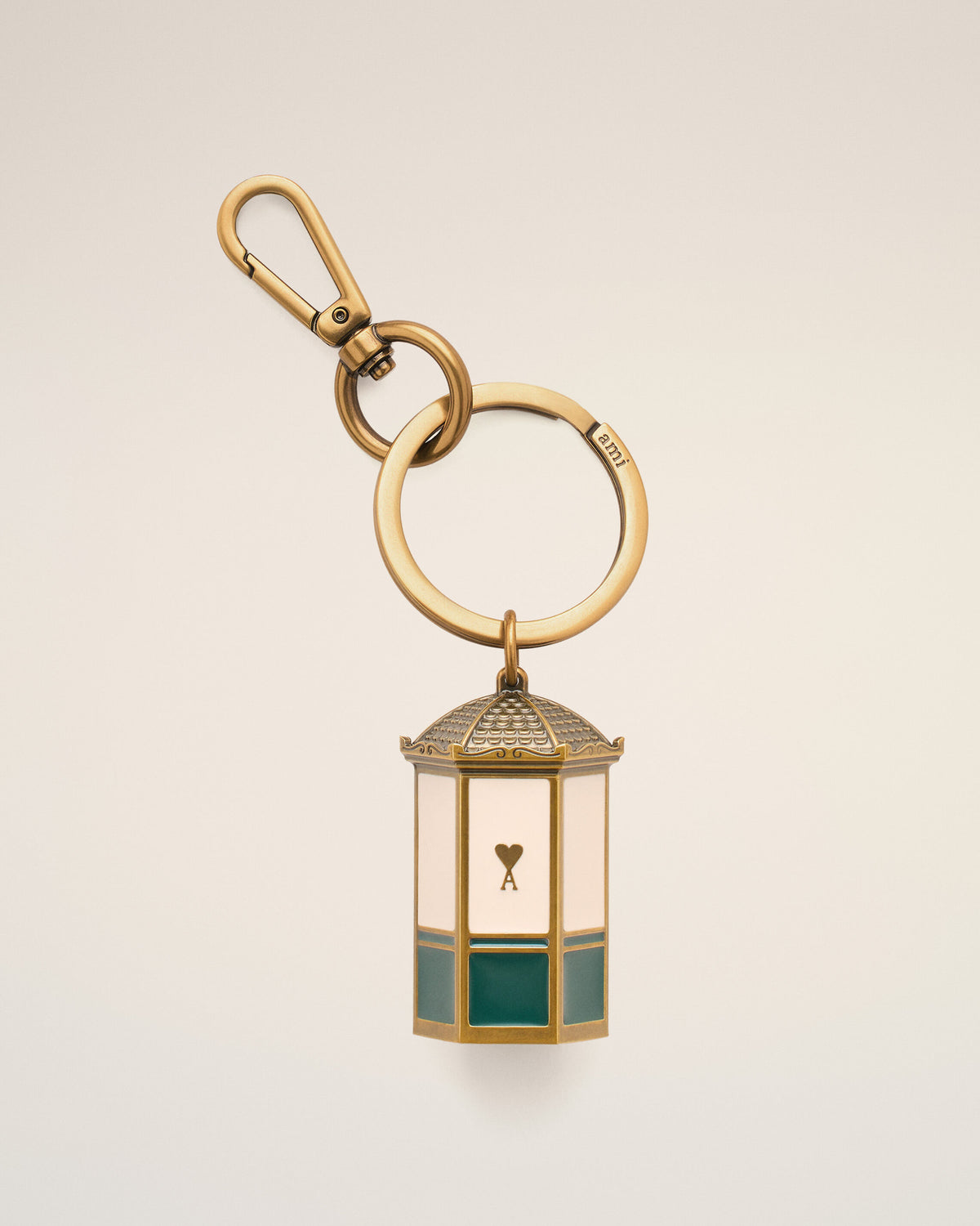 Gold Metal Ami De Coeur Kiosk Keyring - 3