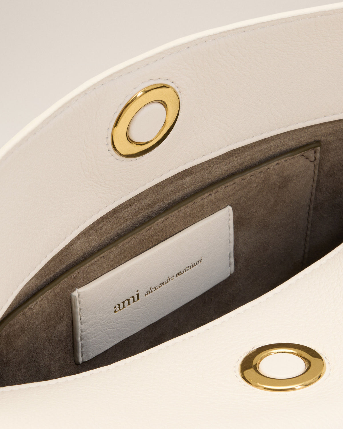 Sac Carrousel Blanc en Cuir De Veau - 7