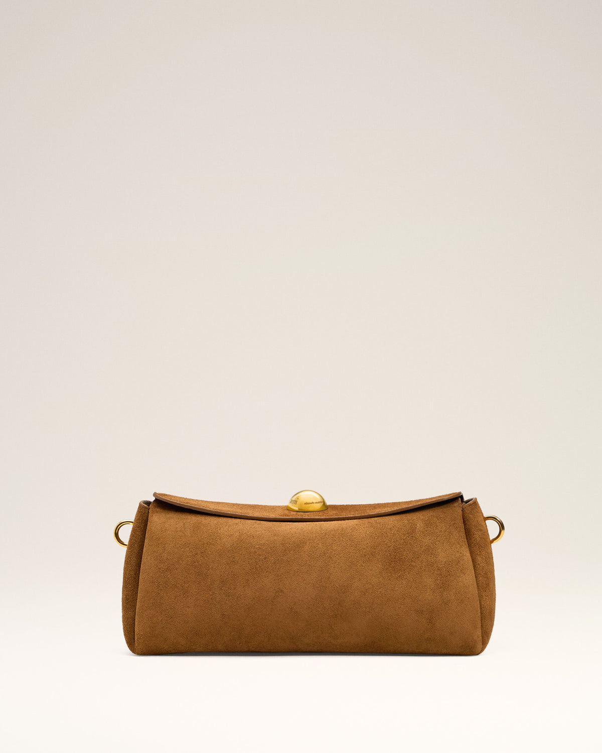 Sac Marron Carrousel En Cuir Velours - 10