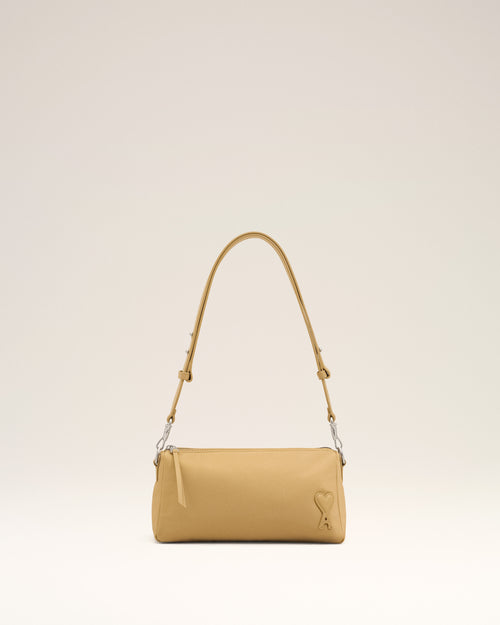 Borsa Marcel in nylon beige - Donna - 7 - AMI Paris - Ami Paris