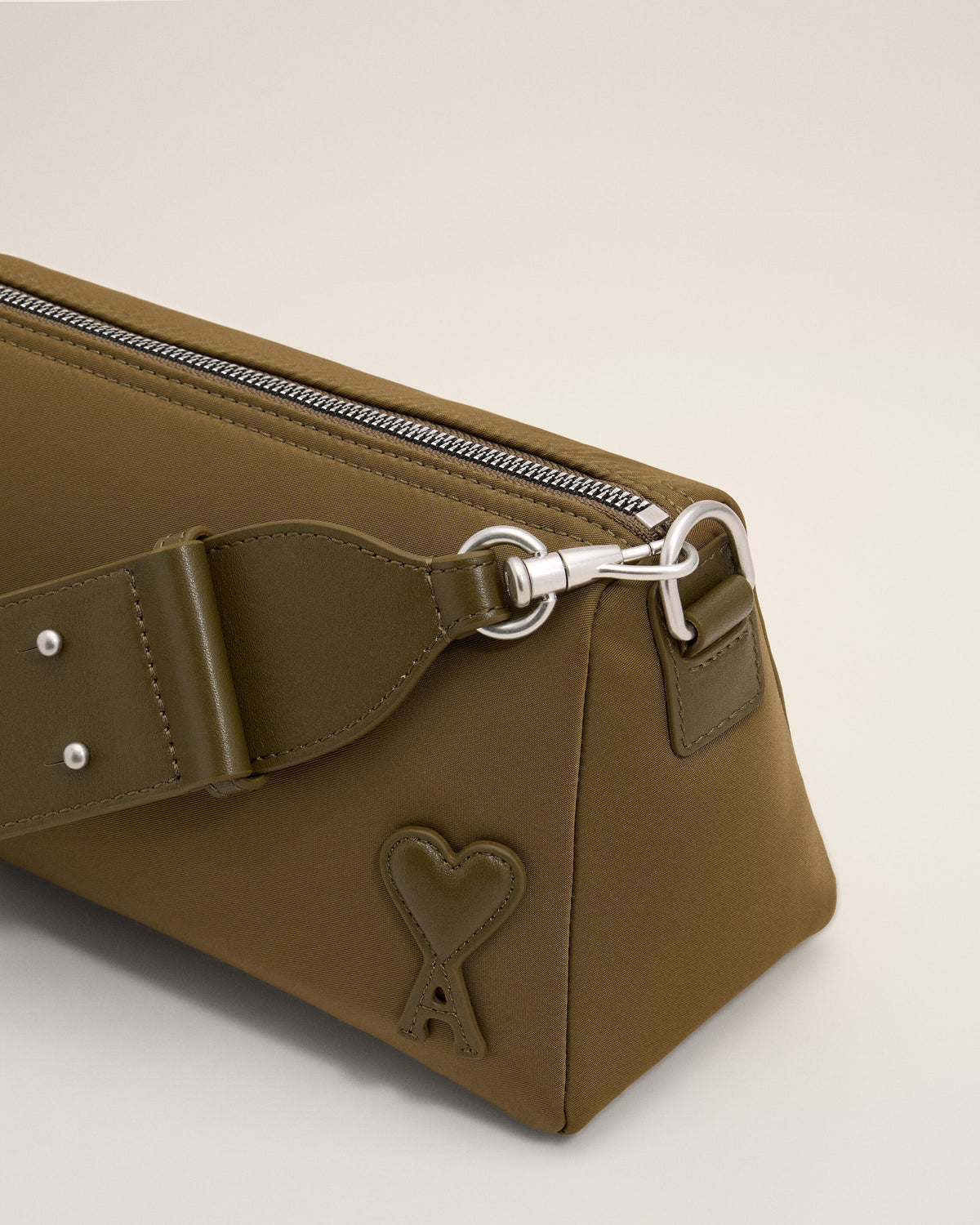 Borsa Marcel in nylon marrone - 11