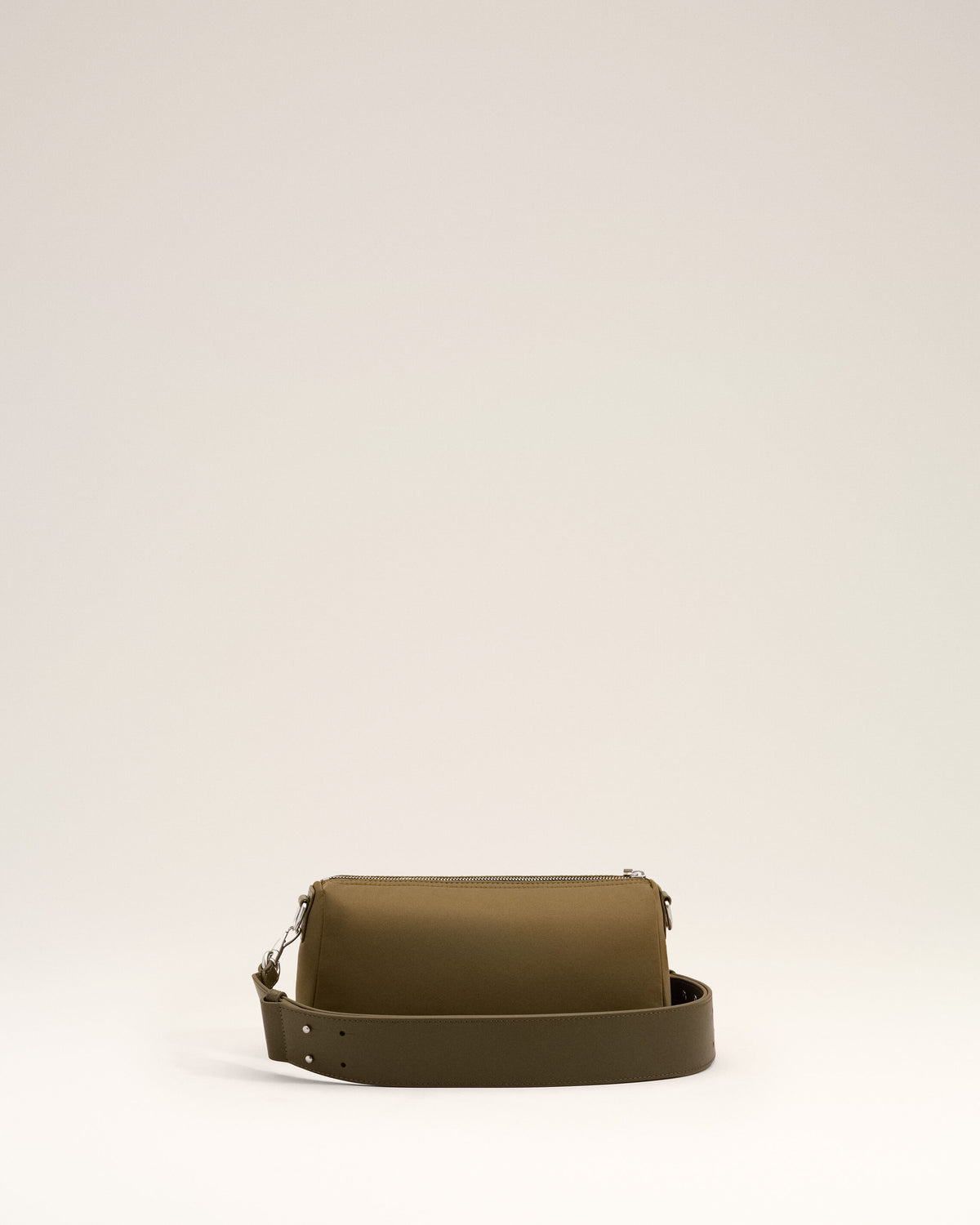 Borsa Marcel in nylon marrone - 4