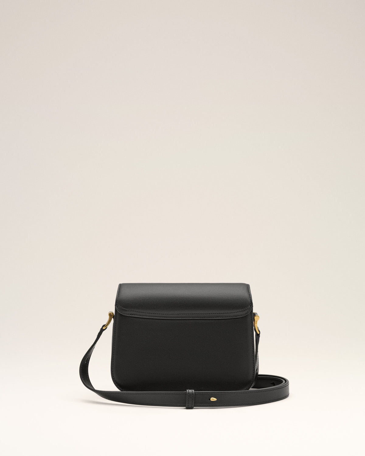 Black cowhide leather Paris Paris bag - 4