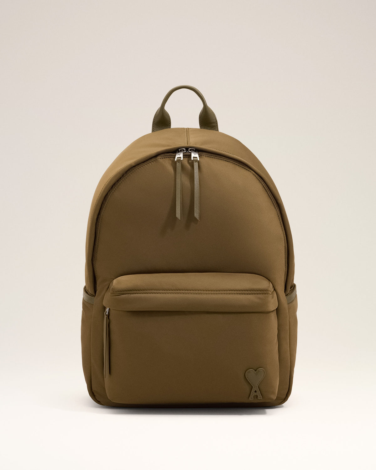 Sac à dos Marcel marron en nylon - 7