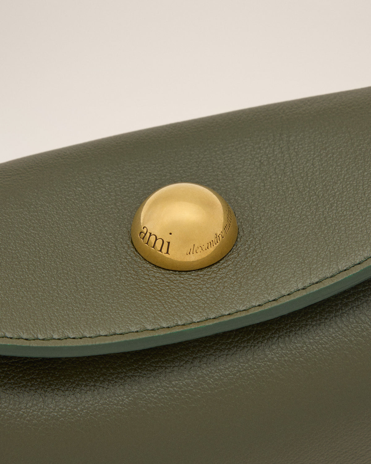 Green Cow Leather Mini Carrousel Bag - 14