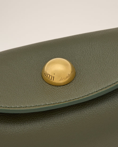 Green Cow Leather Mini Carrousel Bag - Woman - 14 - AMI Paris - Ami Paris