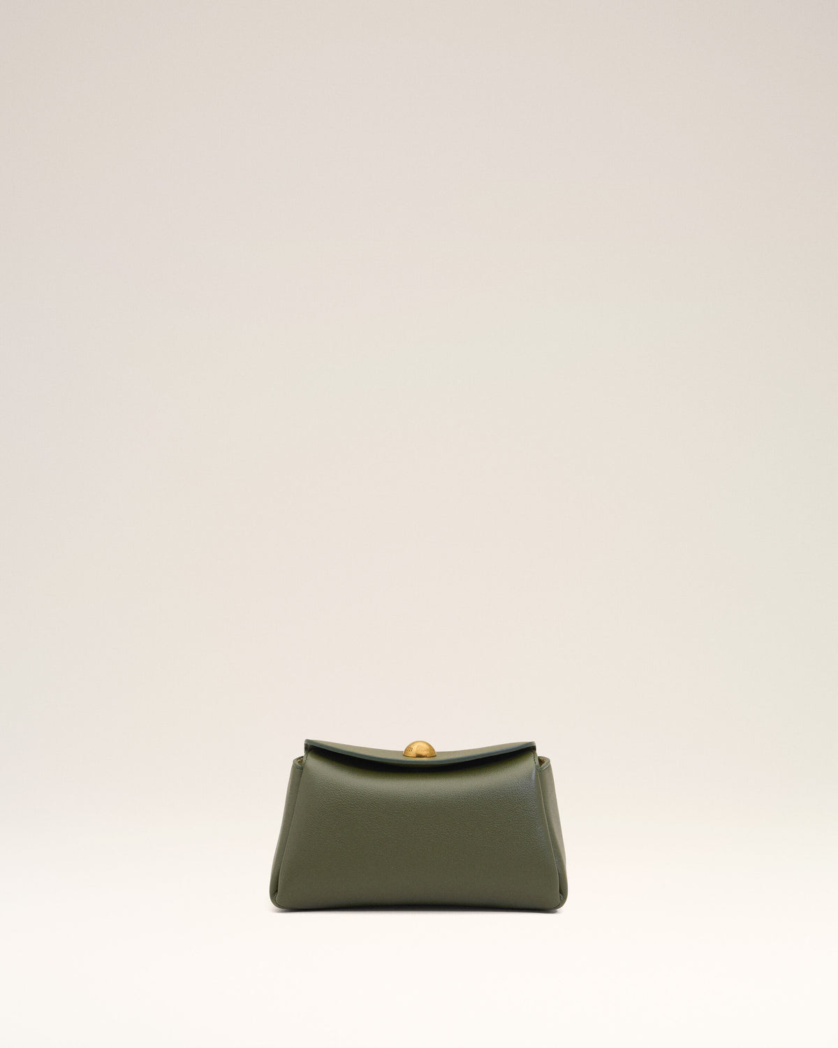Green Cow Leather Mini Carrousel Bag - 11