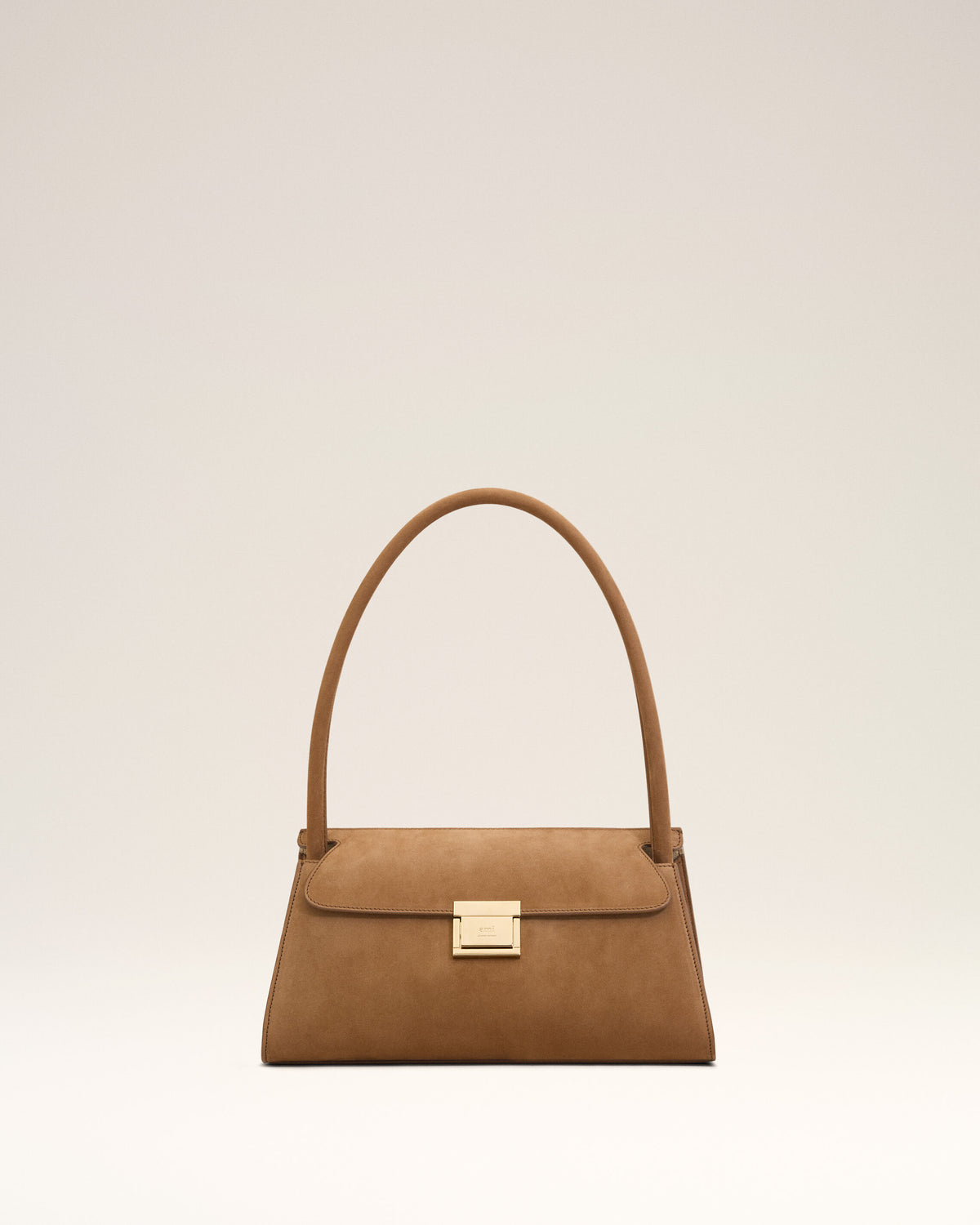 Bolso Mimi pequeño de piel de vaca marrón - 8