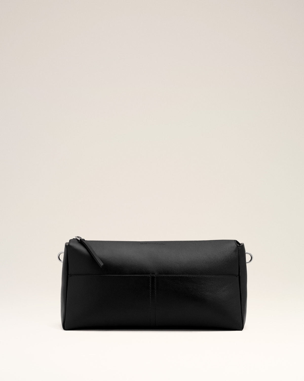 Carrousel Zipped Bag aus schwarzem Kalbsleder - 3