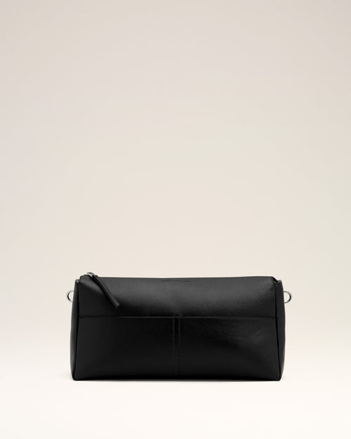 Carrousel Zipped Bag aus schwarzem Kalbsleder - Herren - 3 - AMI Paris - Ami Paris