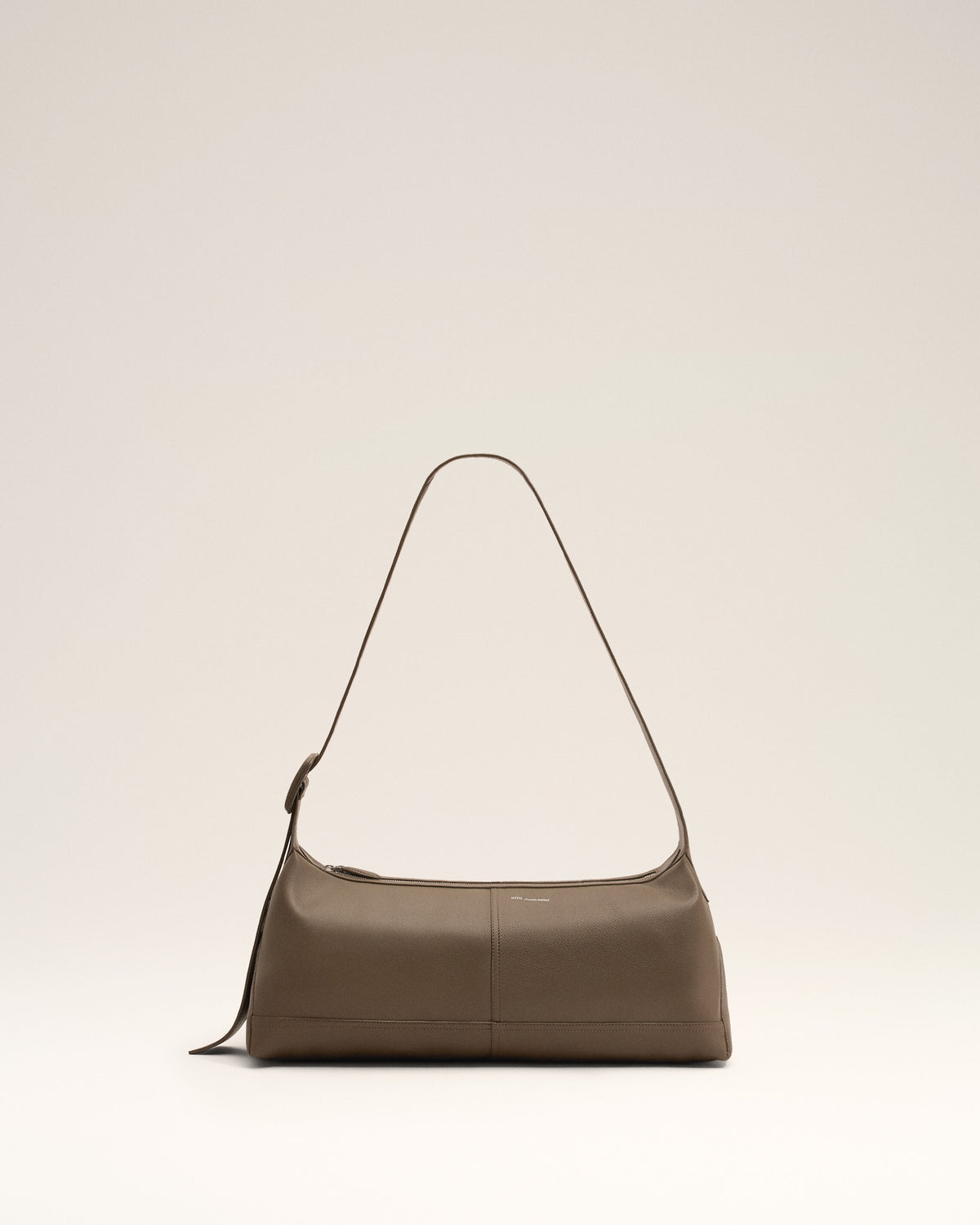 Small brown taurillon leather Etienne crossbody bag - 1