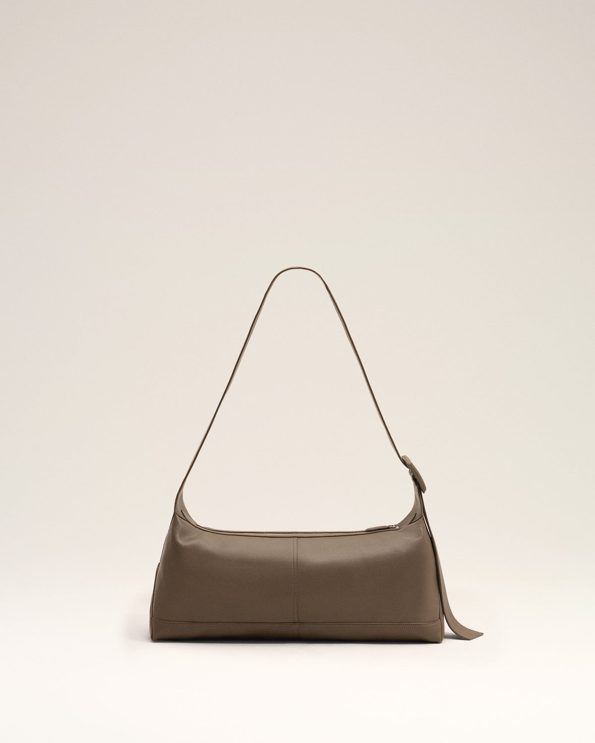 Small brown taurillon leather Etienne crossbody bag - 4