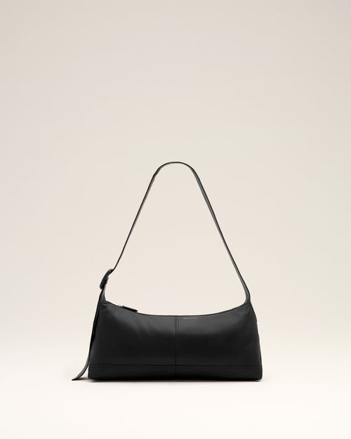                                 Small black taurillon leather Etienne crossbody bag - 3                             - Ami Paris