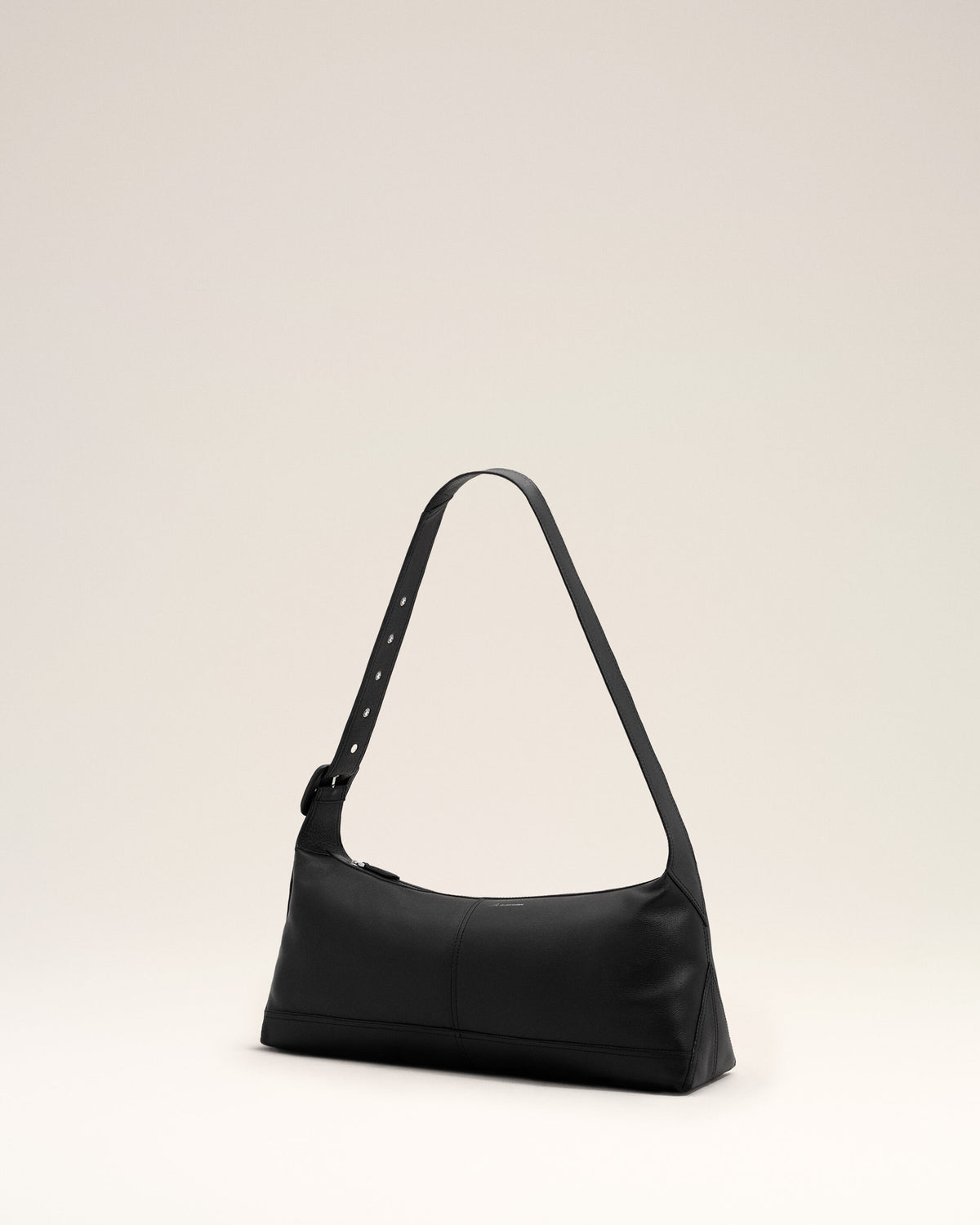 Petit sac crossbody Etienne noir en cuir de taurillon - 10