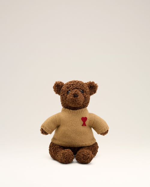 Ours en peluche marron Ami de Coeur - Homme - 1 - AMI Paris - Ami Paris