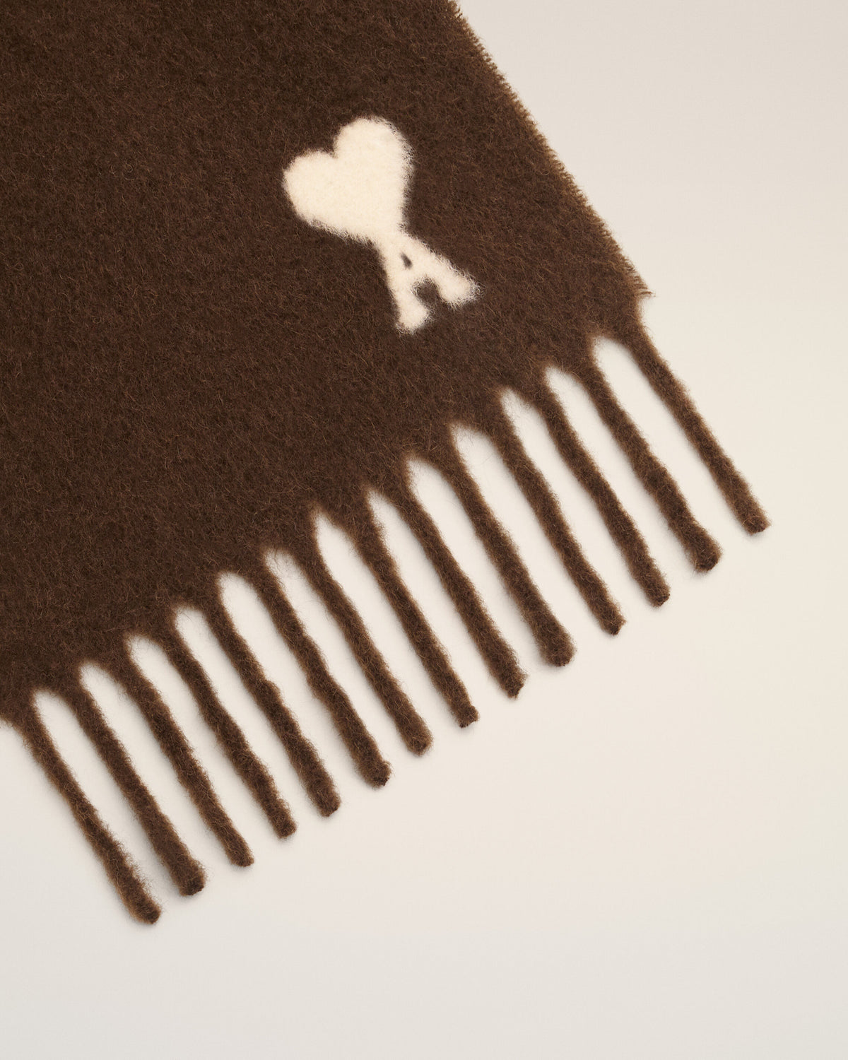 Echarpe marron en alpaga Ami de Coeur - 6