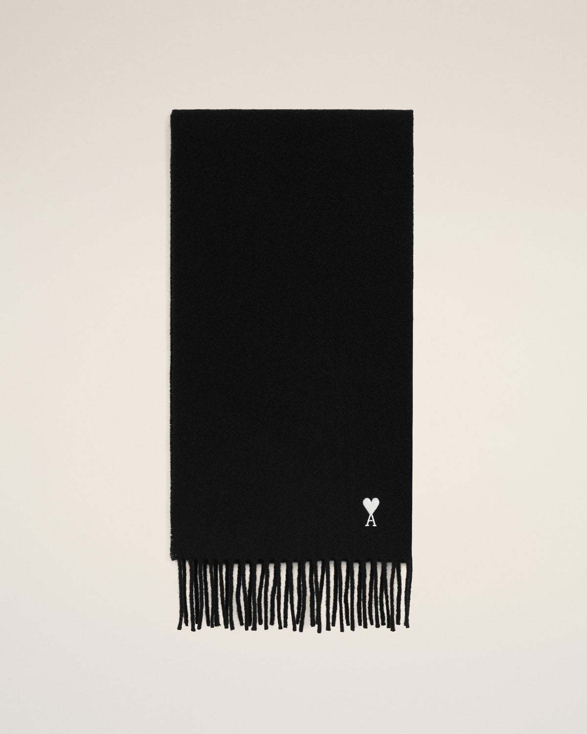 Bufanda Ami de Cœur de lana negra - 1