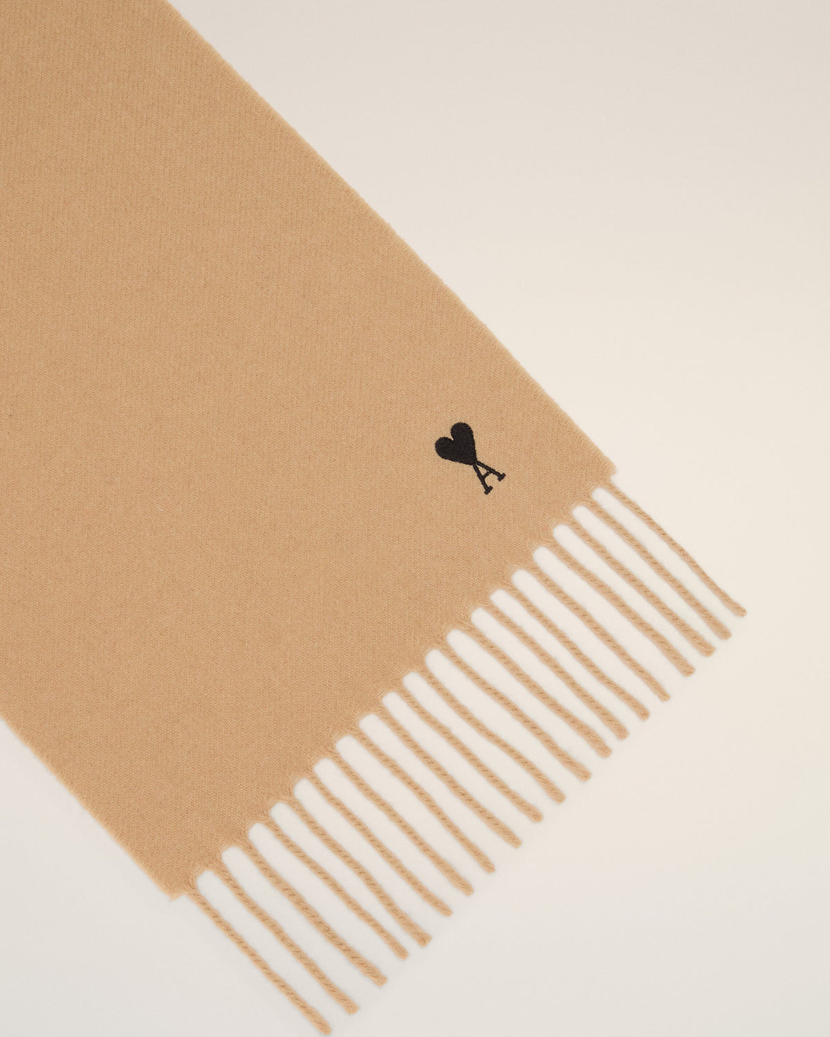 Echarpe beige en laine Ami de Coeur - 6