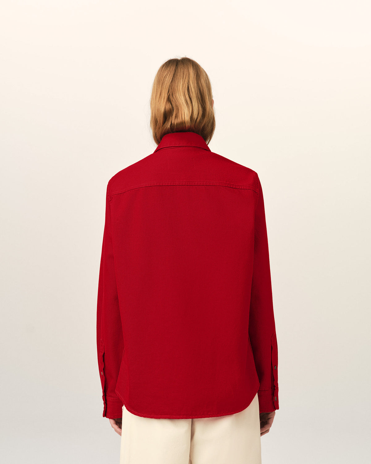 Camisa Ami de Cœur de algodón roja - 11