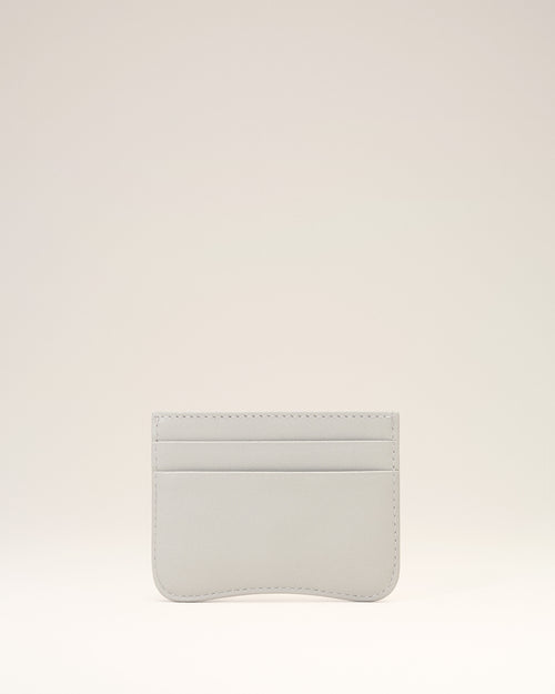 Grey Paris Paris zipped cowhide leather card holder - Woman - 5 - AMI Paris - Ami Paris