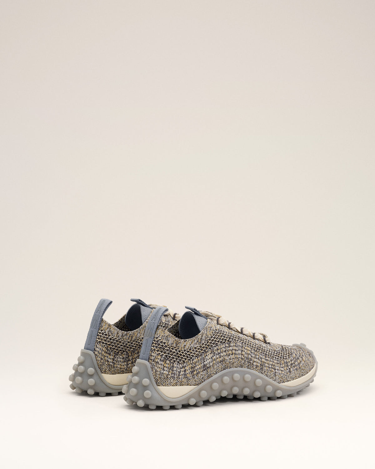 Grey knit Mirage sneakers - 4