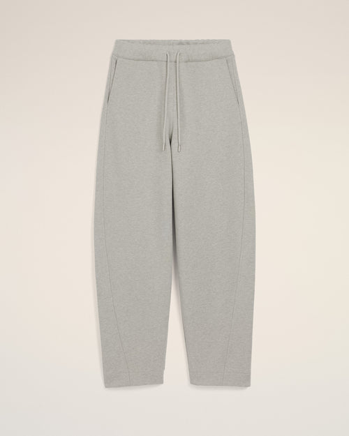 Jogging gris en coton étiquette héritage Ami Paris - 1 - Ami Paris