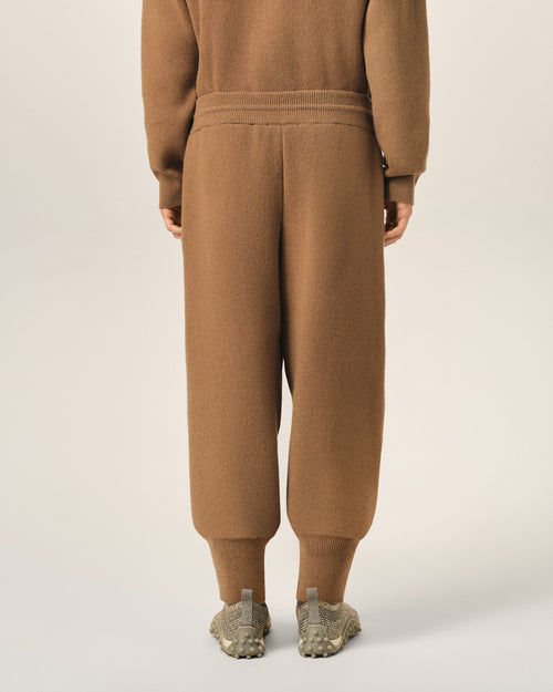 Pantalón deportivo de lana marrón - Hombre - 4 - AMI Paris - Ami Paris